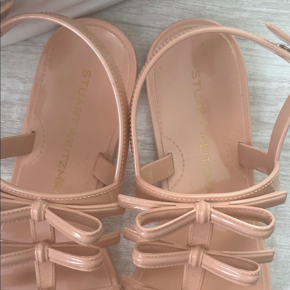 Stuart Weitzman Women's Nude Sandals - Picture 5 of 11
